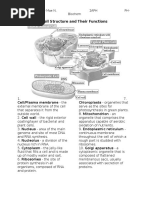 PH-BIOCHEM Cell Structure and Their Functions