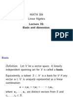 Basic of Vector Space