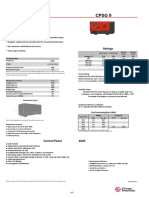 Generator Diesel Chicago Pneumatic CPSG 9