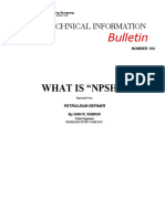 NPSH Calculations PDF