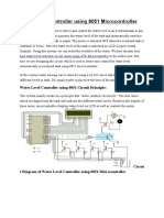 Water Level Controller Using 8051 Microcontroller