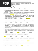 Preguntas para El Primer Examen Del Reforzamiento