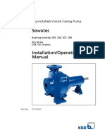 Installation Operating Manual Sewatec