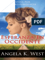 Angela K. West - Esposa Por Correspondencia. Esperanza en Occidente