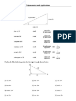 Trigonometry and Applications