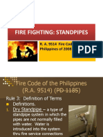 Fire Fighting - Standpipes