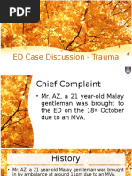 ED Case Discussion - Trauma