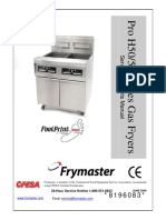 Manual Service Si Piese de Schimb Frymaster 55.2009 PDF