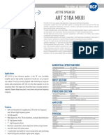 En - ART - 310-A MKIII Spec Sheet