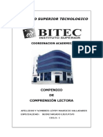 Compendio de Comprensión de Lectura - Bitec