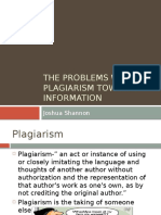 Plagiarism