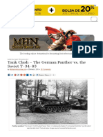 Tank Clash - The German Panther vs. The Soviet T-34-85