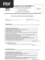 RLE Evaluation Form