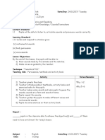 Pupils in The Class Are Able To Achieve The Objective(s) and - of Them Need To Have Enrichment For Today's Lesson