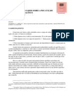 A Supervisão - Do Saber Sobre A Pscianálise Ao Saber Analítico - Ana Cristina Figueiredo