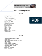 SuzukiViolinRepertoire PDF