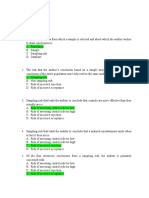 CERTS - Audit Sampling