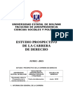 Estudio Prospectivo de La Carrera