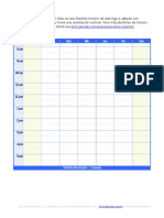 Horario Semanal