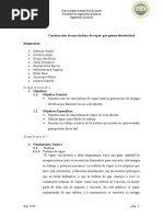 Proyecto Ingeniería Termodinámica Turbina de Vapor