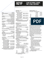 921F WheelLoader Specs