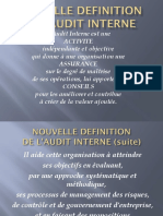 Nouvelle Definition de L Audit Interne