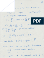 Particle in A Central Potential