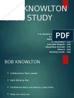 Bob Knowlton Case Study