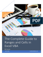 The Complete Guide To Ranges and Cells in Excel Vba