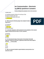 Optical Fiber Communication-MCQ