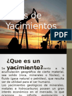 Tipos de Yacimientos