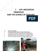 1 Life: Biological Principles and The Science of Zoology