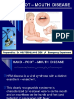 Hand - Foot - Mouth Disease: Prepared By: Dr. NGUYEN QUANG DIEN Emergency Department