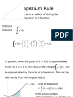 Trapezium Rule Solved