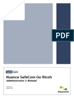 Safecom Go Ricoh Administrators Manual 60703-20 PDF