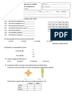 Ficha Diagnóstico 6ºano