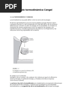 Resumen de Termodinámica Cengel