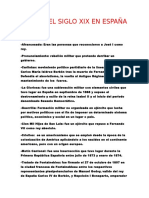 Tema 4 El Siglo Xix en España