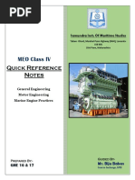 Class 4 Quick Reference For MEP - Motor and General Er Shashwat - 1