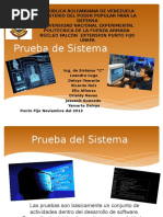 Prueba de Sistema