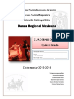 Danza Regional - Cuaderno de Trabajo Quinto 2015