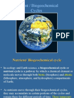 ENV 107 Nutrient-Biogeochemical Cycle 7-8