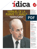 MANUEL DE LA PUENTE Y LAVALLE: Paradigma Del Derecho Contractual Peruano