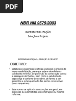 Resumo NBR 9575/2003