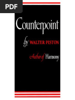 Walter Piston Counterpoint PDF