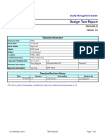 Test Report Template