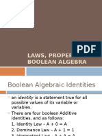 Laws of Boolean Algebra