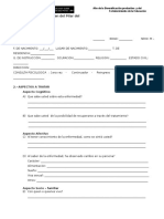 Ficha de Intervencion Psicologica en Pacientes Con TBC