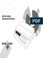 Mettler Toledo PB4800 Manual PDF