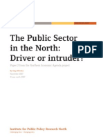 Public Sector in The North: Driver or Intruder?